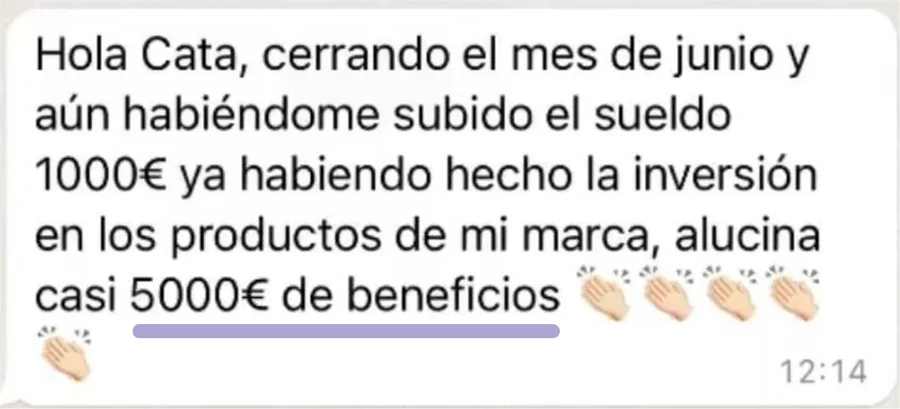 Mensaje: aun habiéndome subido el sueldo 1000€, casi 5000€ de beneficios